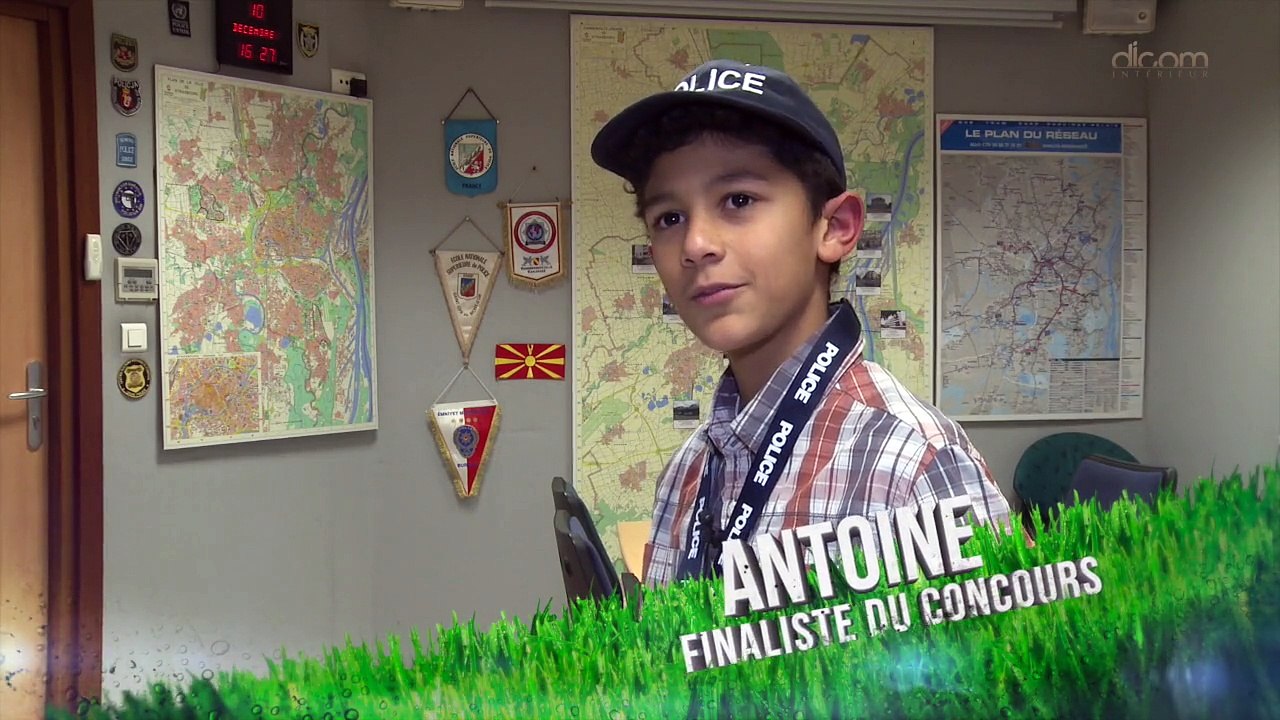 Concours "Dessine -moi la police " par les enfants de Strasbourg