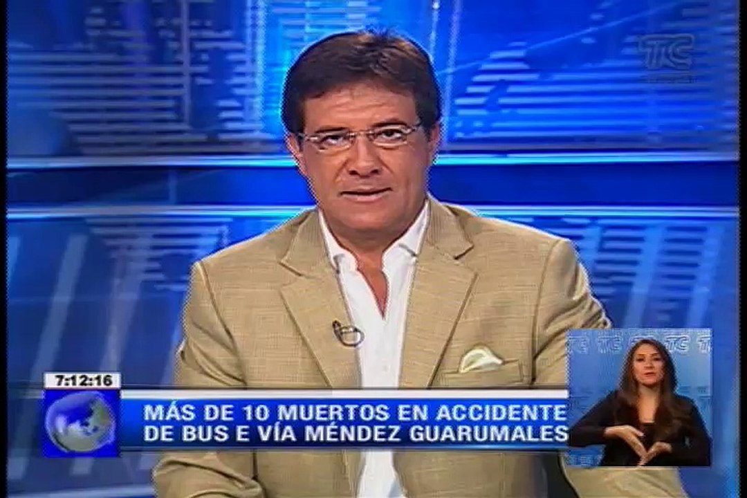 Más de 10 muertos en accidente de bus en vía Méndez Guarumales