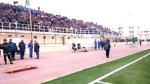 اجواء مباراة دفاع تاجنانت وشباب بلوزداد
