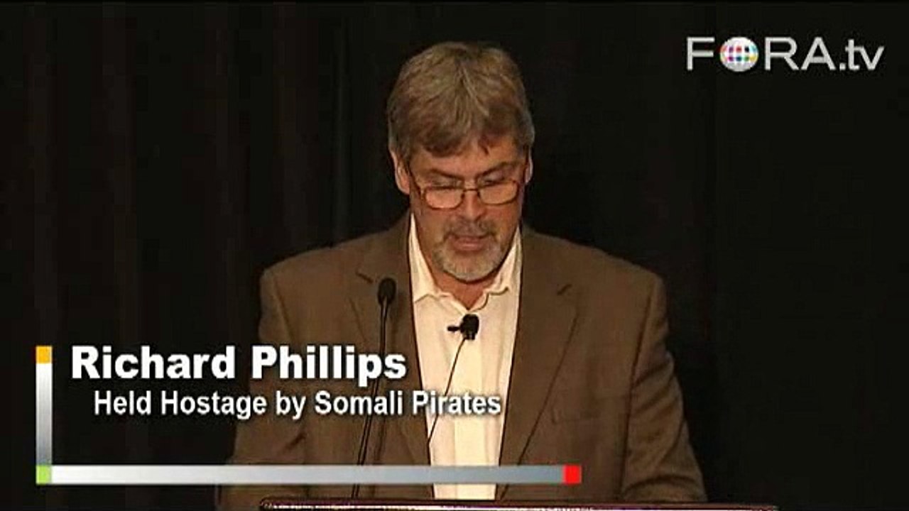 Capt. Phillips Recalls Somali Pirate Hijacking