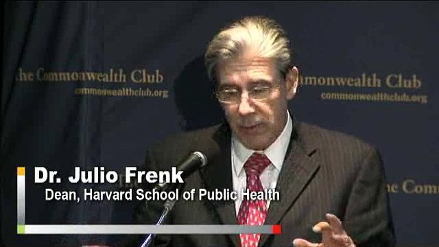 Dr. Julio Frenk Foresees Second Wave of Swine Flu