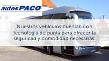 Autos Paco - Autobuses de línea - Alquiler de coches con conductor - Servicio de autobuses