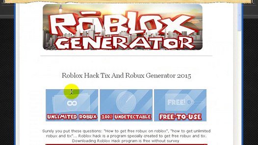 Hack Game Roblox Robux