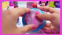 Anna Minnie LPS Play Doh Peppa Pig Toys Disney Frozen make play doh videos