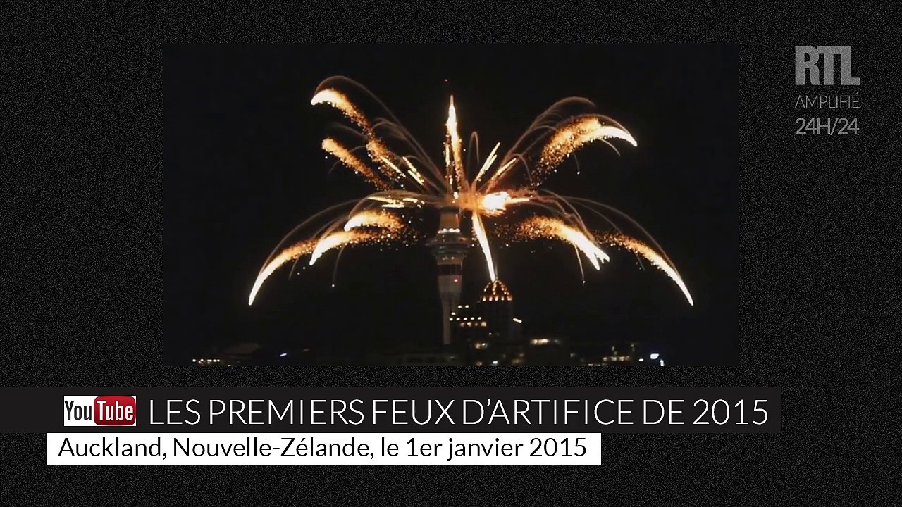 Nouvel An 2015 : les premiers feux d'artifice d...
