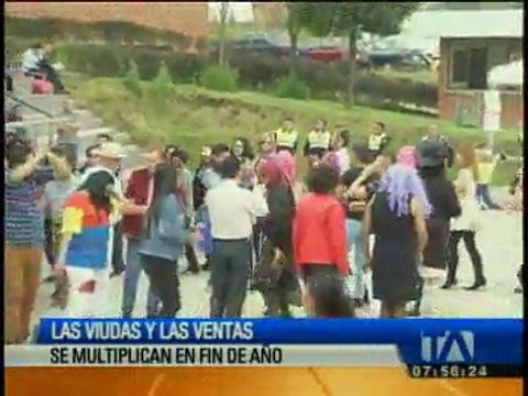 Las viudas y las ventas se intensifican en fin de año