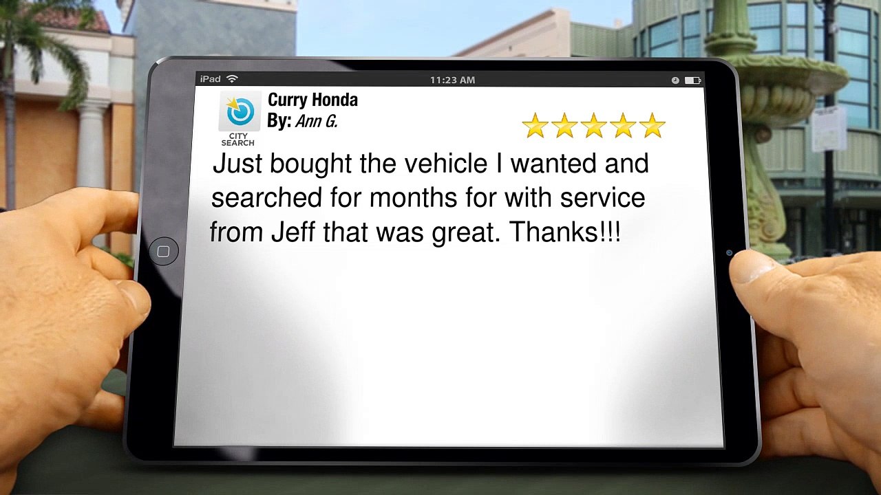 Curry Honda GA         Wonderful         5 Star Review by Ann G.