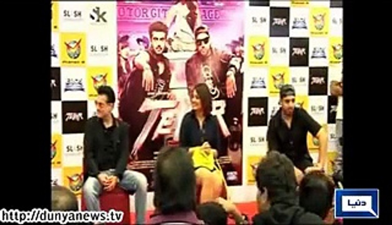 Sonakshi Sinha and Sanjay Kapoor promote their upcoming movie “Tevar”