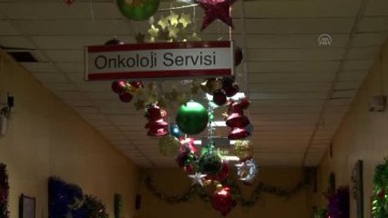 Hastanede Tedavi Gören Çocukların Yeni Yıl Etkinliği