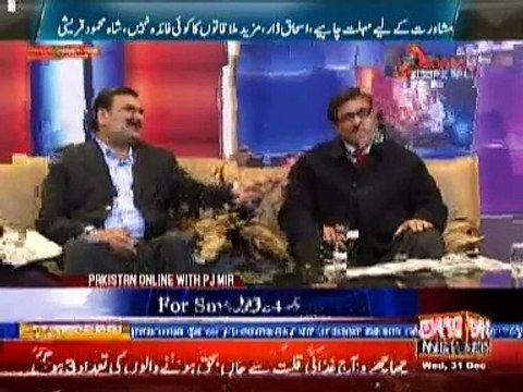 Pakistan online with Pj Mir ~ 31 December 2014 - Pakistani Talk Shows - Live Pak News
