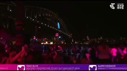 Fireworks 2015 show , SYDNEY! Happy New Year 2015