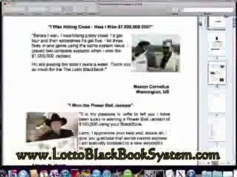 Picking Winning Lottery Numbers - How to Win With the Lotto Black Book