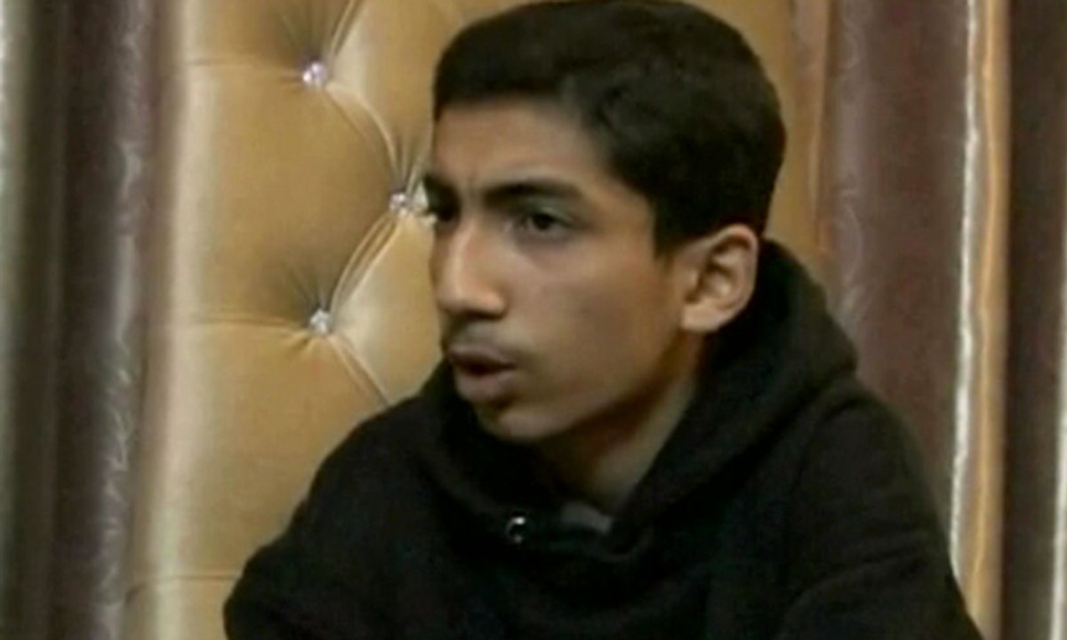 Brave student of Army Public School Peshawar