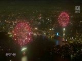 Goodbye! 2014. New Year celebrations in Sydney with spectacular fireworks