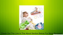 Clothes Hangers - Standard Baby, Infant, and Toddler Size - Nursery Closet Organizers - Multiple Notches in Each Hanger Make a Prefect System for Organization, Hanging, and Storage of Apparel and D�cor: Onesies, Shirts, Pants, Skirts, and Coats - Great Pr