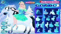 ღ Disney Princess Elsa Goes Horseback Riding - Kid Games