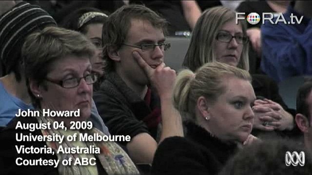 John Howard Bashes Liberal Coverage of Climate Change