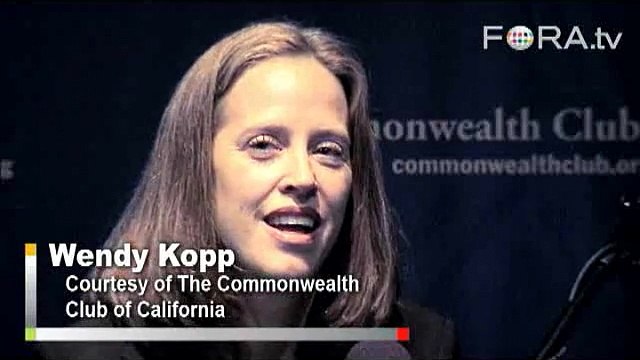 Wendy Kopp Evaluates No Child Left Behind