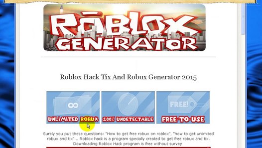 Roblox Hack Robux 2015 Get Free Robux And Tix 2015 Video Dailymotion - 