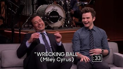 Charades with Halle Berry and Chris Colfer - Part 2