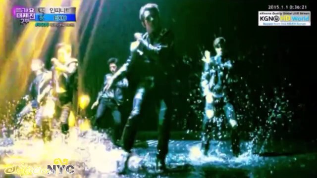 141231 #인피니트 Infinite @ Gayo Daejejeon - Last Romeo + Back (Remix)