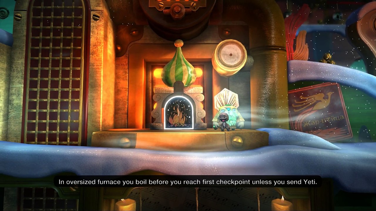 LittleBigPlanet 3 - 100% Walkthrough Part 10 - Furry Soles, Hot Coals - LBP3 PS4