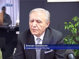 Praznična čestitka generalnog direktora RTB-a Bor, 31. decembar 2014. (RTV Bor)
