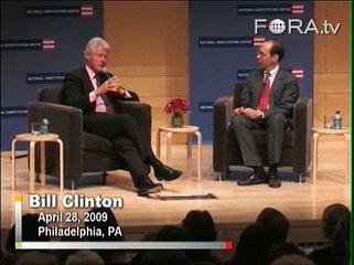 Bill Clinton Examines Why Hamas Won Gaza