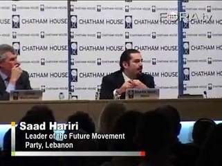 Sheikh Saad Hariri Defends Lebanon's Religious Politics
