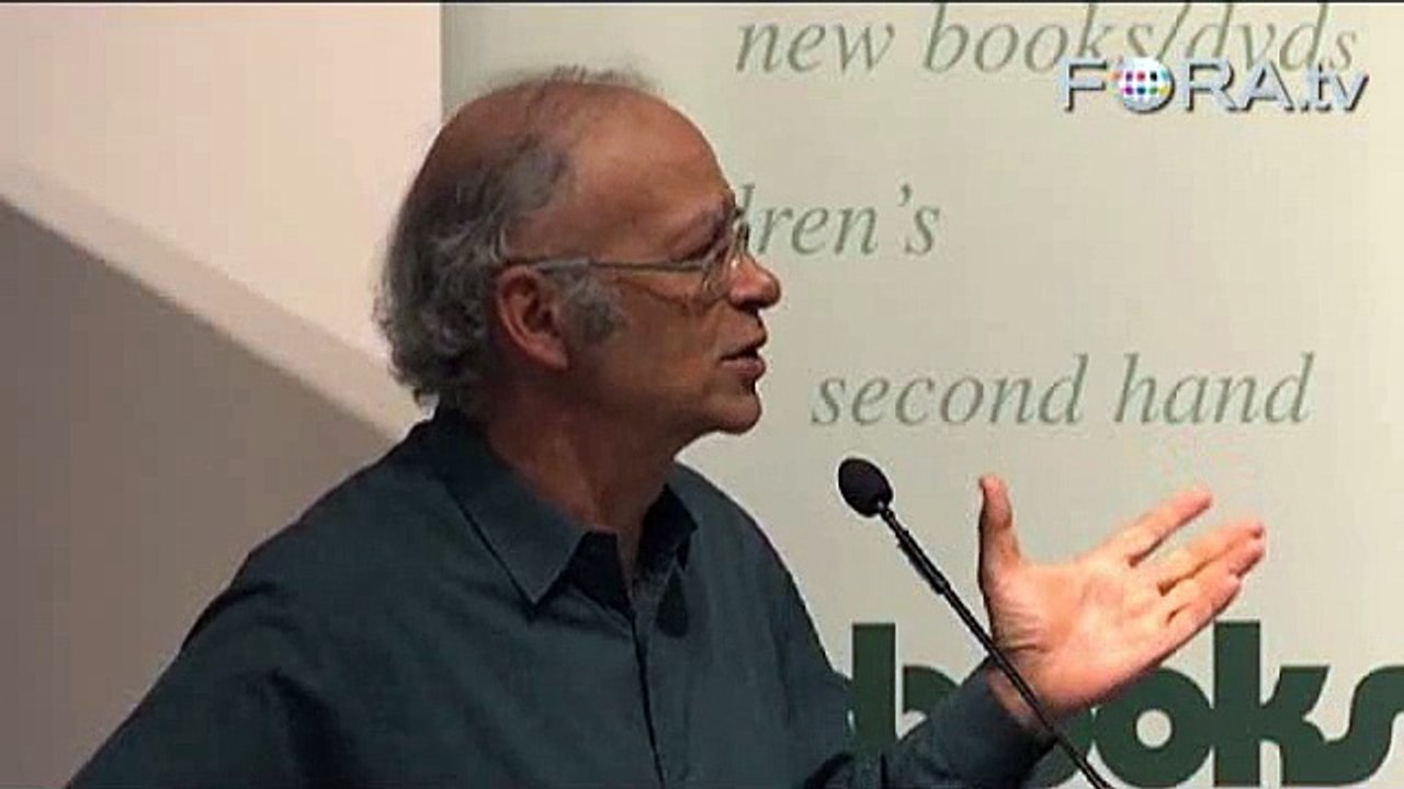 Peter Singer: Small Donations Would Halve World Poverty