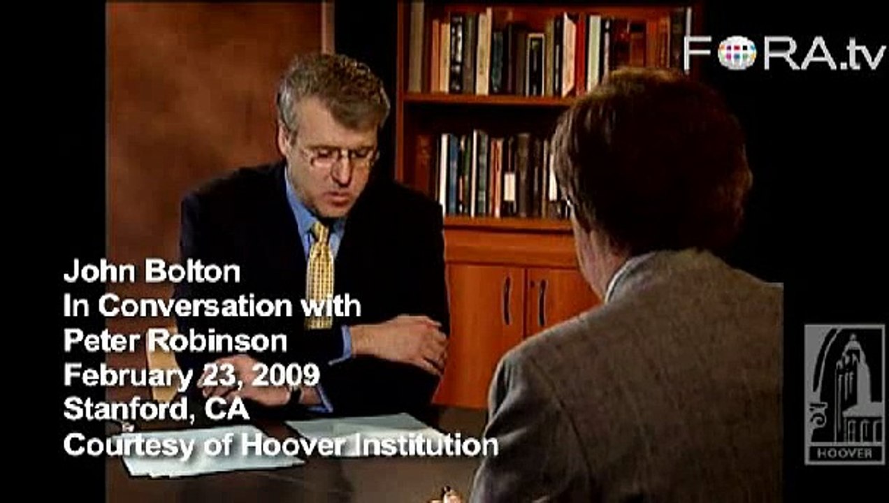 John Bolton Says Obama Administration 'Naive'