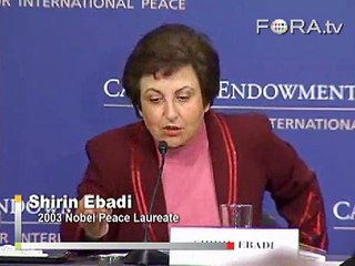 Shirin Ebadi Considers Iranian Laws Sexist and Unjust