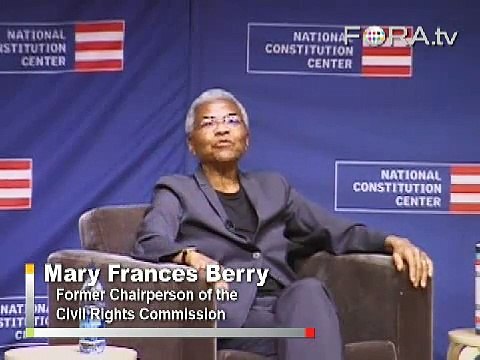 Mary Frances Berry Remembers the 2000 Election Recount
