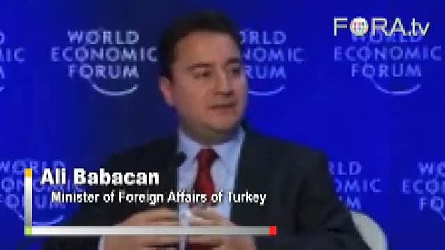 Turkey Foreign Minister on Turkey's Role in Middle East