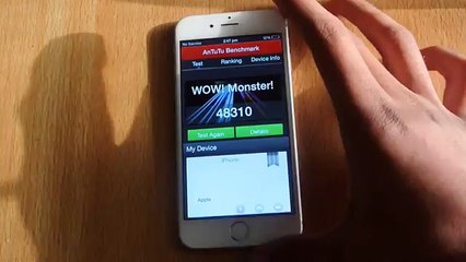 iPhone 6 iOS 812 Benchmark Test-HD