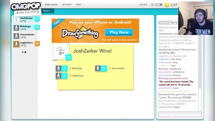 LAST OF 2014 DRAW MY THING (WITH FACECAM-SIDEMEN).