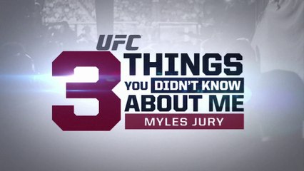 UFC 182: 3 Things with Myles Jury