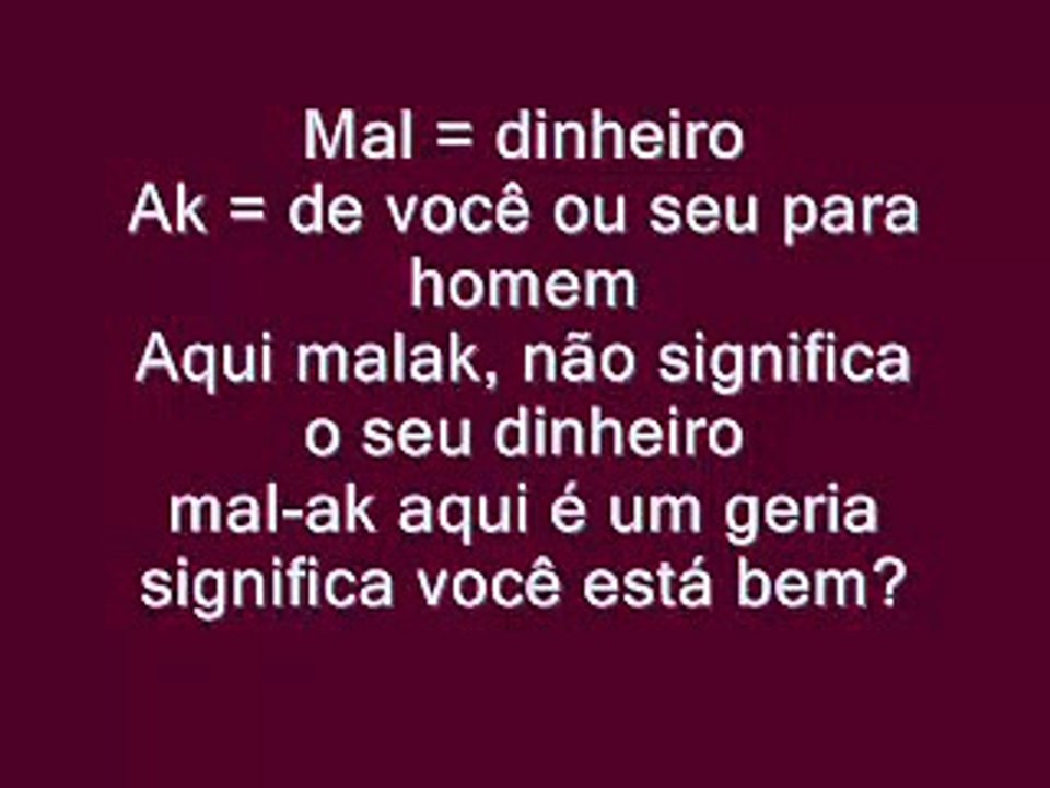 Lição 18 como falar o que você tem ou o que foi em Árabe