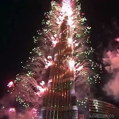 Dubai New Year Celebration 2015- In-Burj Khalifa