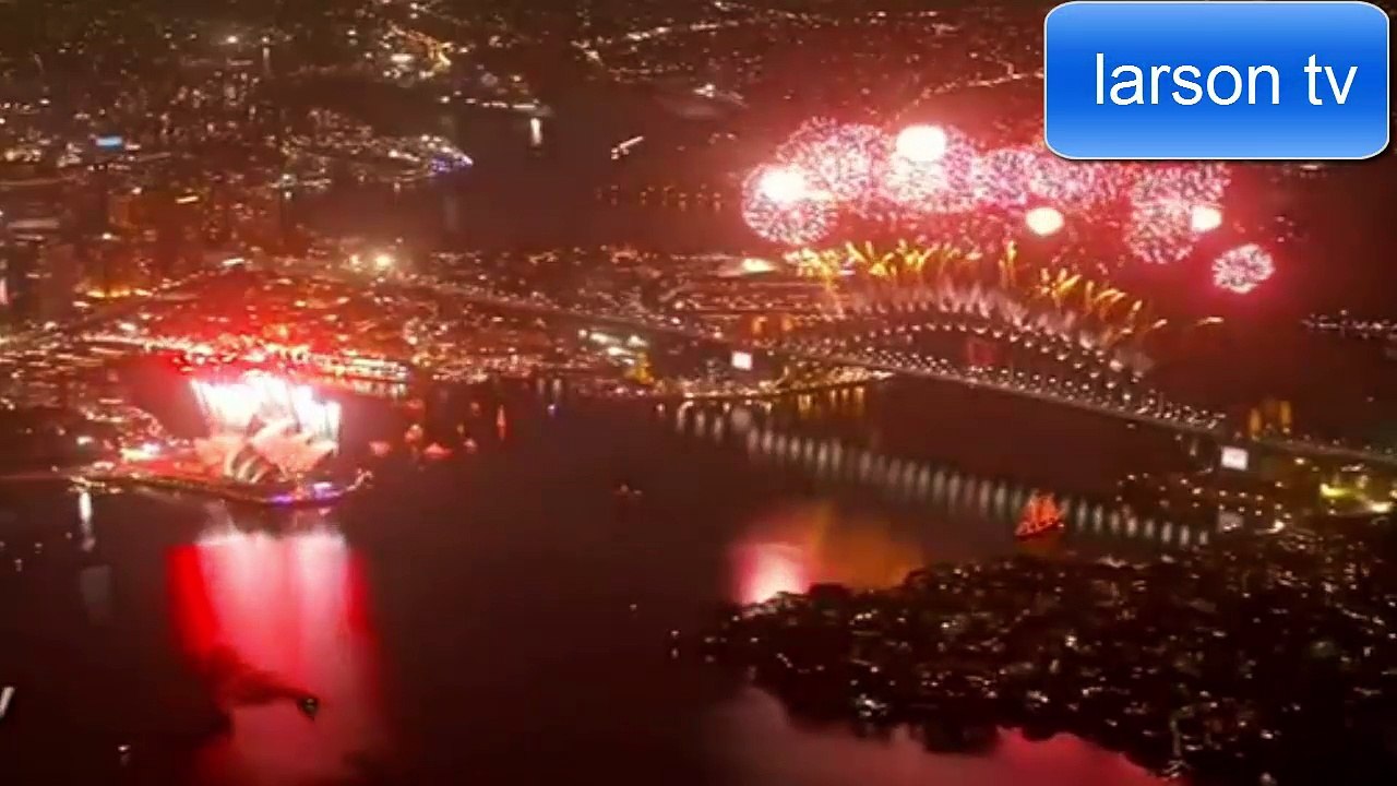 AUSTRALIE  Feu d'artifice   L'année 2015