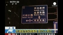 مقتل وإصابة العشرات خلال تدافع في شنغهاي بالصين