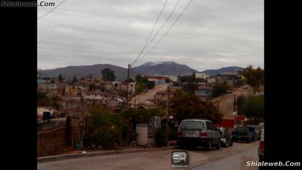 Cae Nieve Neva En Tijuana Baja California Mexico 31 diciembre 2014