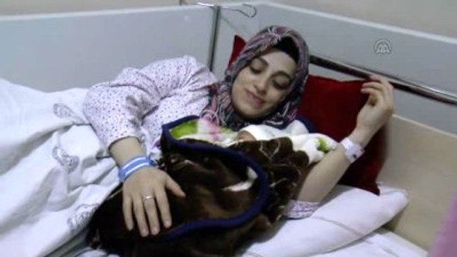 Malatya'da Yılın İlk Bebeği Muhammed Hamza Oldu