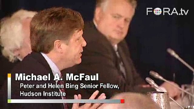 Michael McFaul Pits Democracy Against Autocracy