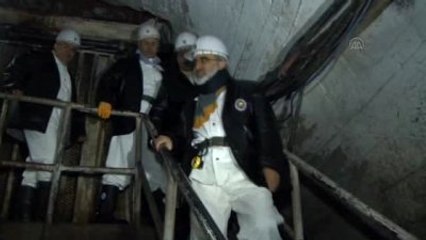 Bakan Yıldız, Yeni Yıla Maden Ocağında Girdi (2)