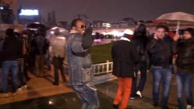 Taksim'de Yeni Yıl Kutlamaları