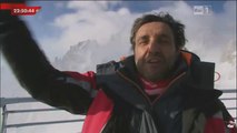 Flavio Insinna conquista la vetta del Monte Bianco