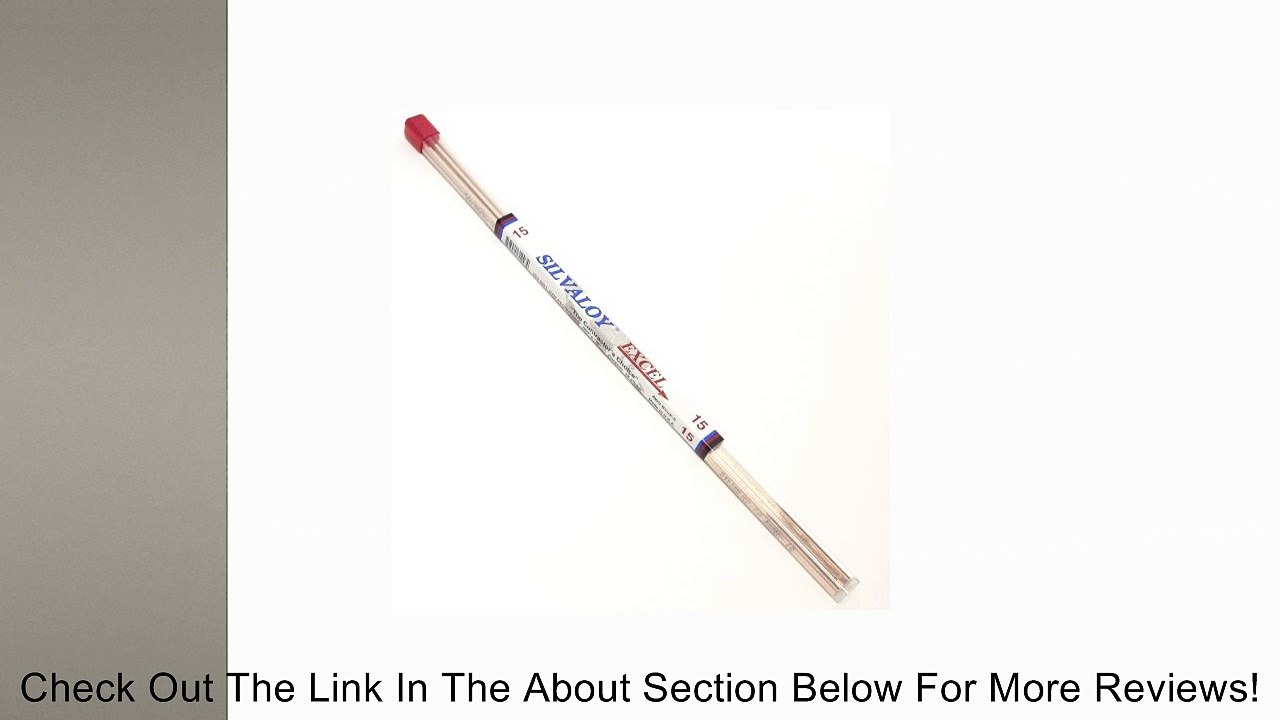 1lbs Wolverine Silver Brazing Rods 15% Silvaloy 28 Sticks Review