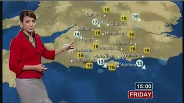 Rehaam Khan's Career at BBC as the Lovely Weather Girl - Rarely Seen Clip of Reham Khan