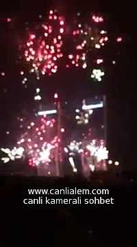 Izmır folkart havai fişek gosterısı